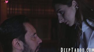 Priest Tommy Pistol feeds Penelope Kays deviant sexual desires