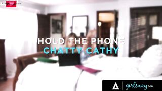 GIRLSWAY - Bothered Gizelle Blanco Eats girlfriend Jayden Cole To Got Her Attention While She's On The Phone