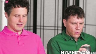 Stepsons Robby Echo and Rion King got their wet dreams come true
