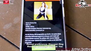 German chubby 19 Yo next door meet and nailed Userdate pov