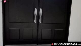 TeensFuckingDads.com - Redhead POV slammed and blasted with facial