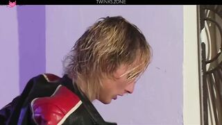 Luis Blava Wild Bareback Sex On Motorcycle Triple Cum Blake