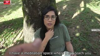 Hispanic chick invites stranger to her house and has sex