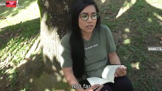 Hispanic chick invites stranger to her house and has sex