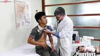 PinoyBoys.com - Young Asian barebacked during intense doctor's appointment