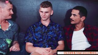 SayUncleNetwork.com - Xtian Mingle spitroasted by Jack Waters and Jordi Massive in th