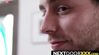 NextDoorXXX.com - Handsome hairy jock got his tight ass smashed hard and fast by a mu