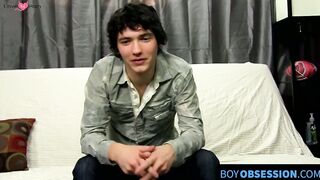 BoyObsession.com - Josh Bensan's twink interview and dick wanking session