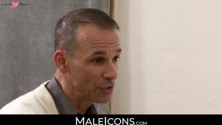 MaleIcons.com - Rodney Steele and Josh Stone's shared lust in a hard sex action scene
