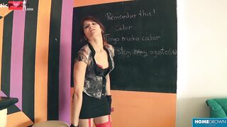 He's A Very Eager School Girl - Selyna & Mario two