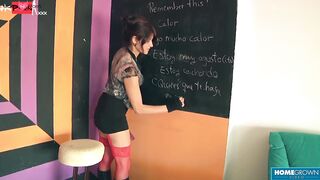 He's A Very Eager School Girl - Selyna & Mario two