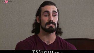 TSSexual.com - Foxxy gets banged by Jaxton Wheeler's huge cock hard now