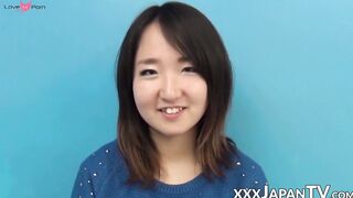 Naughty Japanese sweeties spread their pussies wide open