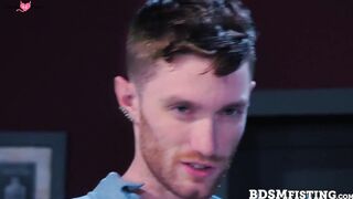Barber Joey D shaves and fists Seamus OReilly and Colin Bryant