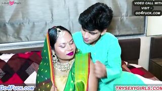 New Married Bhabhi Ki First Night Dewar Ke Sath Mast Chudai