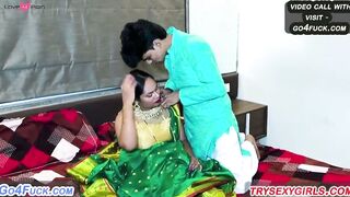 New Married Bhabhi Ki First Night Dewar Ke Sath Mast Chudai