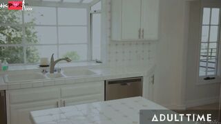 ADULT TIME - Spoiled Brat Alex Grey Convinces Her Long Penis Neighbour To Pound Her Cunt OR ELSE!