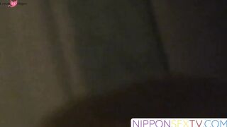 NipponSexTV.com - Hot Japanese babe enjoys rubbing her juicy pussy alone