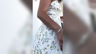 Sexy Wife Letting the Butt Cheeks Breathe