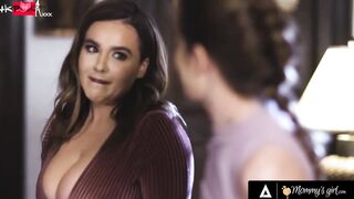 MOMMY'S BIMBOS - Bicurious Stacked cougar Natasha Nice Goes WILD With Sexsual Step-Daughter Nadia Noja