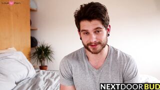 Matty Strong and Damien Kyle barebacking slow and sensual