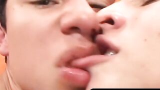 OTBXXX.com - Facialized twink enjoys raw cock pumping his tight asshole
