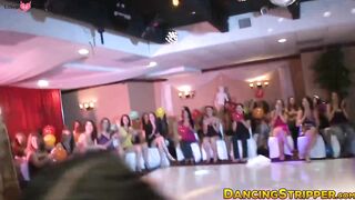 CFNM babe railed hardcore while her voyeur girlfriends watch