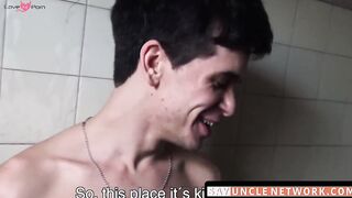 SayUncleNetwork.com - Seduction leads straight Latino to blowjob and raw ride journey