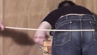 Daddy Spanks His Boy in Tight Jeans