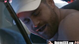 RagingXXX.com - Celebratory anal plowing with hot jocks Markus Kage and Beau Butler