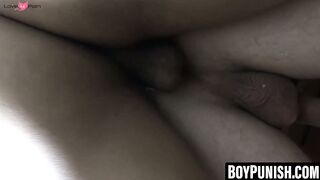 BoyPunish.com - Stubborn suspect's BBC fuck witnessed by the boss