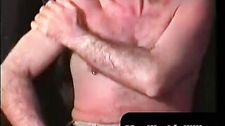 MenWorkinXXX.com - Mature Rick moans in pleasure while stroking his hard dick