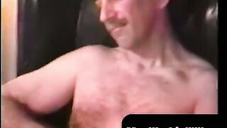 MenWorkinXXX.com - Mature Rick moans in pleasure while stroking his hard dick