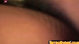 RetroDudes.com - Hung black studs enjoy bareback fucking in vintage threesome