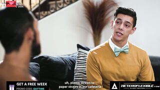 HETEROFLEXIBLE - College Boy Inside The Closet Benvi RAILS babe DILF Next Door Luka Phoenix