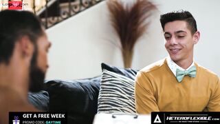 HETEROFLEXIBLE - College Boy Inside The Closet Benvi RAILS babe DILF Next Door Luka Phoenix