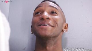 Black Kai Taylor rams and rims Ryan Jacobs in the elevator