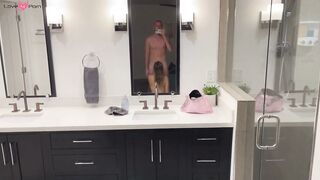 Pregnant Friend's BJ & Creampie Surprise!