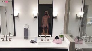 Pregnant Friend's BJ & Creampie Surprise!