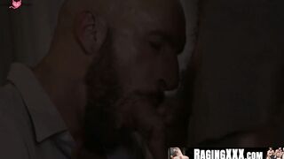 RagingXXX.com - Prisoner Chris Damned delivers a powerful ass pounding to a lawyer